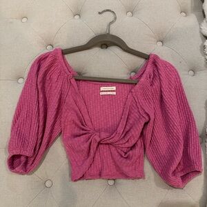 Urban Outfitters purple twist top Size Small